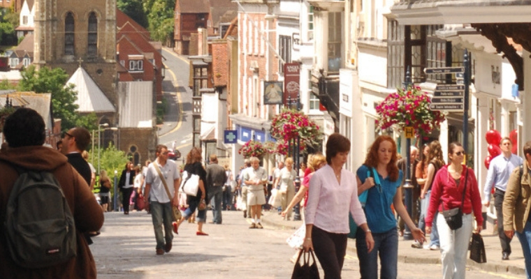 Shopping in Guildford